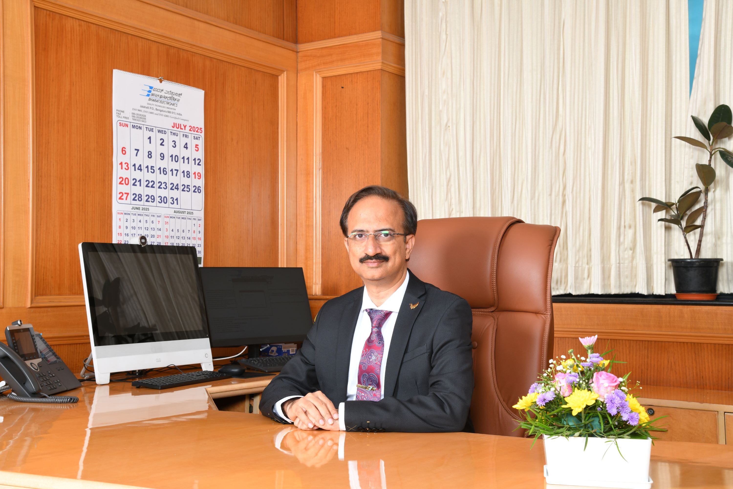 Kamesh Kasana Assumes Charge as Director (Other Units), BEL